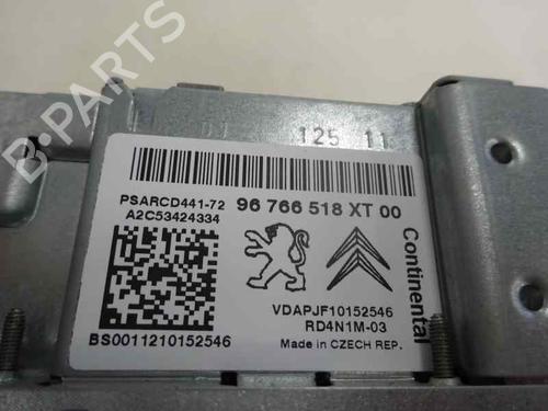 Used Radio CITROËN BERLINGO MULTISPACE (B9) 1.6 BlueHDi 100 (99 hp) 4382849