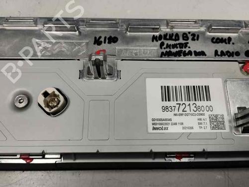 Multifunctionele display OPEL MOKKA 1.2 (76) (131 hp) 21395208