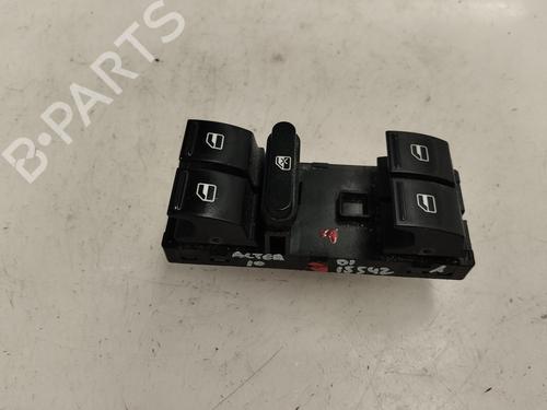 Used Left front window switch SEAT ALTEA (5P1) 1.6 TDI (90 hp) 13389225