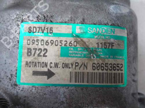 AC Kompressor ALFA ROMEO 147 (937_) 1.9 JTD (937.AXD1A, 937.BXD1A, 937.AXV1A, 937.BXB1A,... (115 hp) 7439010