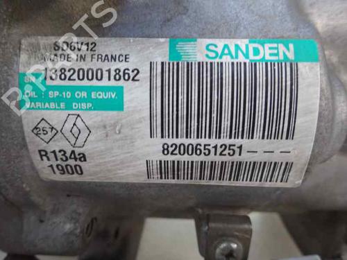 AC compressor RENAULT CLIO III (BR0/1, CR0/1) 1.5 dCi (BR0H, CR0H, CR1S, BR1S) | BP4608297M34