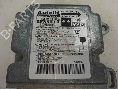 Airbag styreenhed RENAULT KANGOO (KC0/1_) 1.5 dCi (KC08, KC09) (82 hp) 8163270