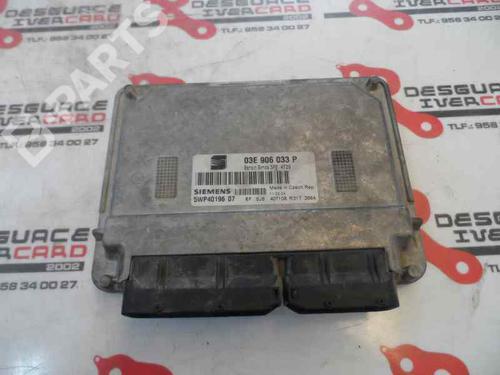Used Engine control unit (ECU) SEAT IBIZA III (6L1) 1.2 (64 hp) 199498