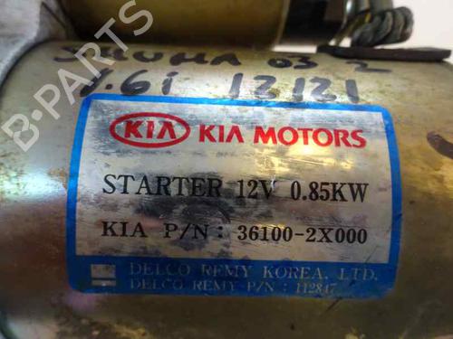 Used Starter KIA SHUMA II (FB) 1.6 (101 hp) 2224375