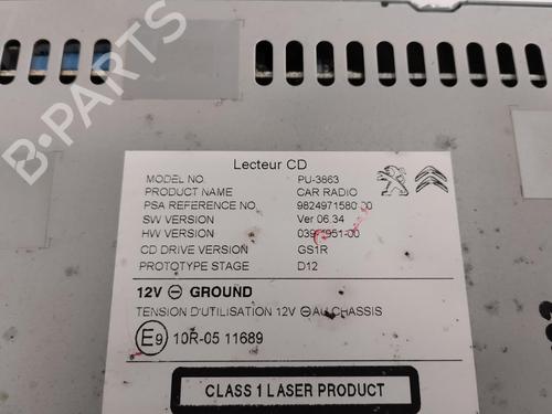 Radio CITROËN C4 II (NC_)  | BP16993687E6 