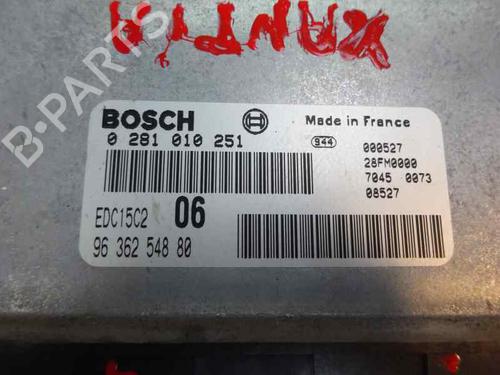 Used Engine control unit (ECU) CITROËN XANTIA (X1_, X2_) 2.0 HDI 109 (109 hp) 7258485