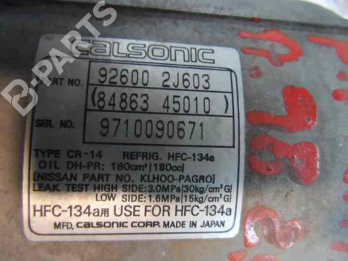 AC compressor NISSAN PRIMERA Hatchback (P11) 2.0 TD | BP202234M34 