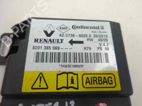 Kollisjonspute styreenhet DACIA DUSTER (HS_) 1.5 dCi (HSMC) (107 hp) 9700207