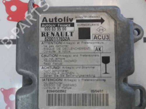 ECU airbags RENAULT SCÉNIC I MPV (JA0/1_, FA0_) 1.9 dTi (JA1U) | BP587430M53