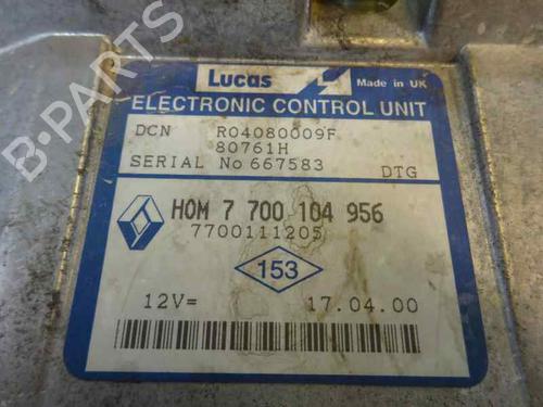 Computer motormanagement RENAULT CLIO II (BB_, CB_) [1998-2016]  1866087