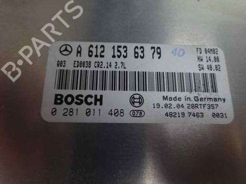 Used Engine control unit (ECU) MERCEDES-BENZ M-CLASS (W163) ML 270 CDI (163.113) (163 hp) 8943280