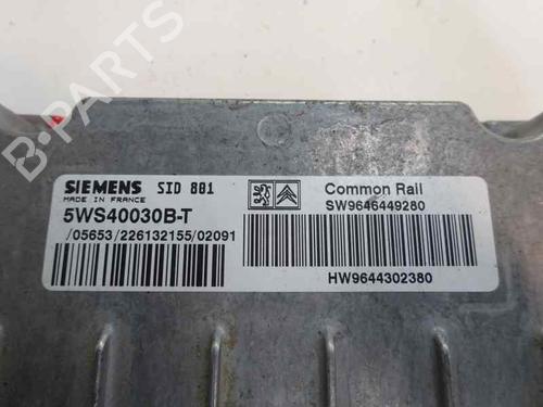 Engine control unit (ECU) PEUGEOT 307 (3A/C) | BP6916142M57
