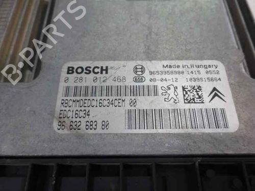 Engine control unit (ECU) CITROËN XSARA PICASSO (N68) 1.6 HDi | BP9631096M57