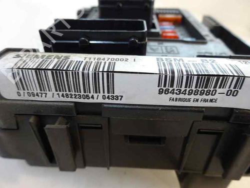 Used Fuse box CITROËN BERLINGO / BERLINGO FIRST Box Body/MPV (M_) 2.0 HDI 90 (MBRHY, MCRHY) (90 hp) 1026620