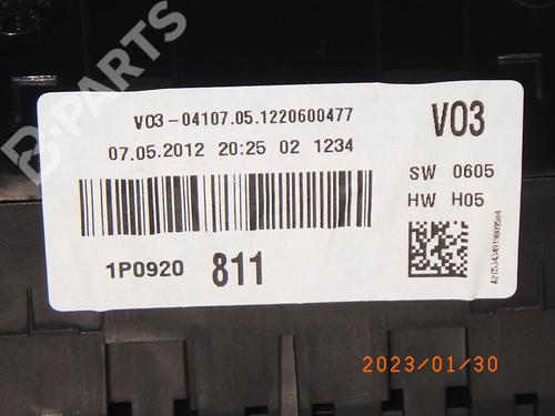 Instrument cluster SEAT ALTEA (5P1) 1.2 TSI | BP11690631C47 