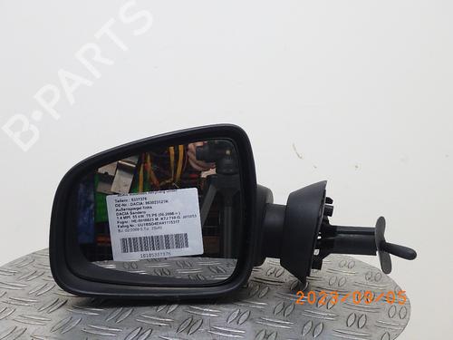 Used Left mirror DACIA SANDERO 1.4 (BS0C, BS0A, BS0G, BS1F, BS0E) (75 hp) 15130648