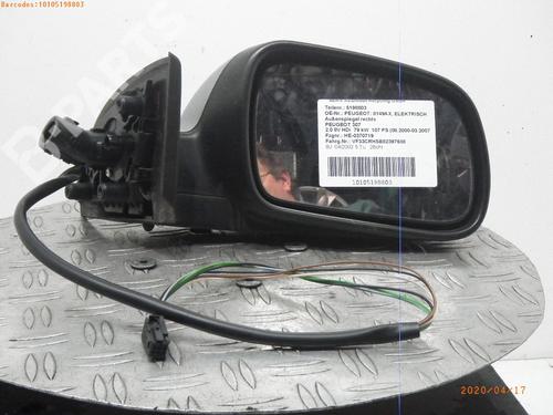 Right mirror PEUGEOT 307 (3A/C) 2.0 HDi 110 | BP4226129C27 
