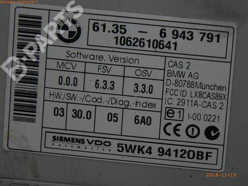Elektronisk modul BMW 1 (E87) 118 d | BP4654256M83 