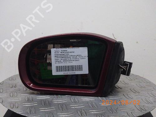 Used Left mirror MERCEDES-BENZ C-CLASS (W203) C 200 Kompressor (203.045) (163 hp) 19108981
