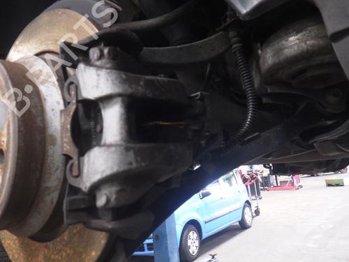 Used Right rear brake caliper MERCEDES-BENZ E-CLASS (W211) E 200 CDI (211.007) (136 hp) 27438016