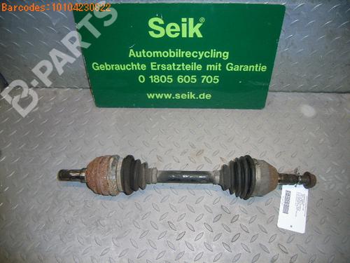 Used Left front driveshaft OPEL ASTRA H (A04) 1.7 CDTI (L48) (100 hp) 989468