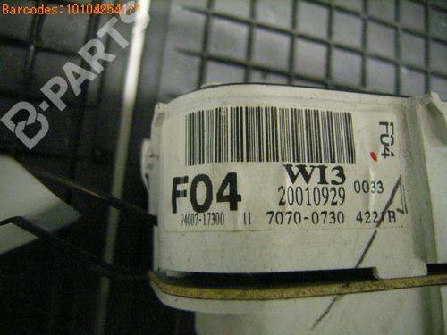 Instrument cluster HYUNDAI MATRIX (FC) 1.6 | BP990088C47 