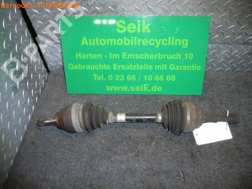 Used Left front driveshaft OPEL ASTRA G Hatchback (T98) 1.8 16V (F08, F48) (116 hp) 991183