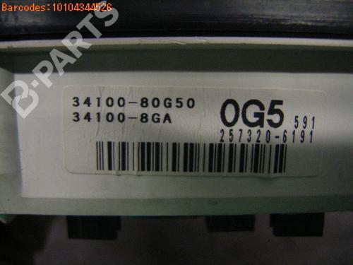 Instrument cluster SUZUKI IGNIS I (FH) 1.3 4WD (RG413) | BP992351C47 