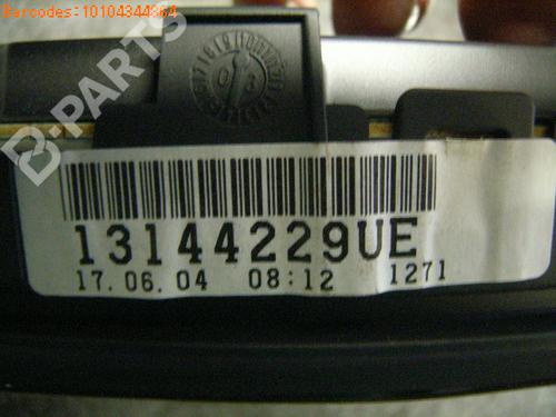 Instrument cluster OPEL VECTRA C Estate (Z02) 2.0 Turbo (F35) | BP992374C47 