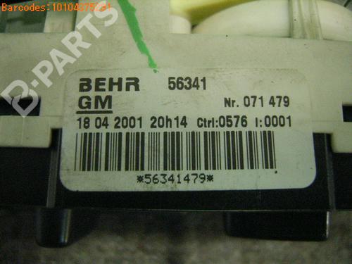 Commande Chauffage OPEL ASTRA G Estate (T98) 1.7 DTI 16V (F35) | BP993225I5 
