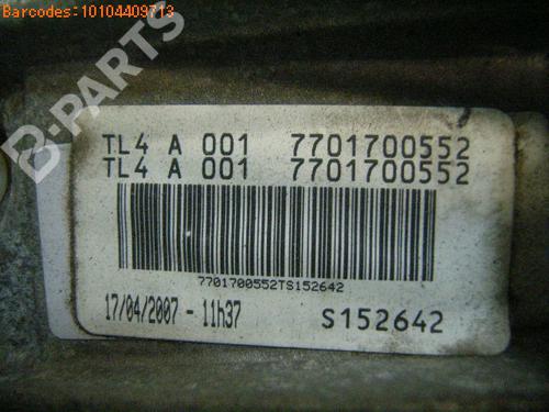 Gearbox RENAULT MEGANE II (BM0/1_, CM0/1_) 1.5 dCi (BM16, CM16) | BP310323M3 