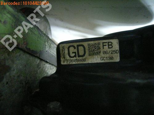 Gearbox MAZDA 6 Saloon (GG) 1.8 | BP310673M3 