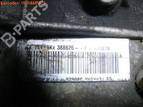 Gearbox RENAULT MEGANE II Estate (KM0/1_) 1.5 dCi (KM16, KM1E) | BP283528M3 