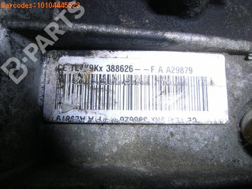 Gearbox RENAULT MEGANE II Estate (KM0/1_) 1.5 dCi (KM16, KM1E) | BP283528M3 