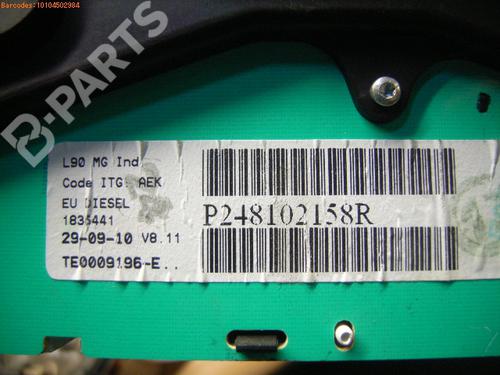 Instrument cluster DACIA LOGAN MCV (KS_) 1.5 dCi (KS0K) | BP968979C47 