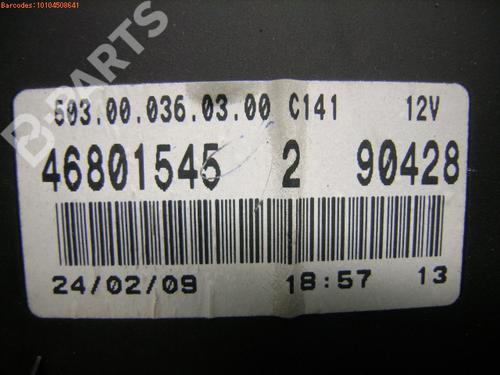 Instrument cluster FIAT PANDA (169_) 1.1 (169.AXA1A) | BP969111C47 