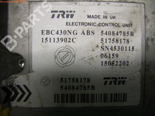 ABS pump LANCIA YPSILON (843_) 1.2 (843.AXA1A) | BP285704M43 