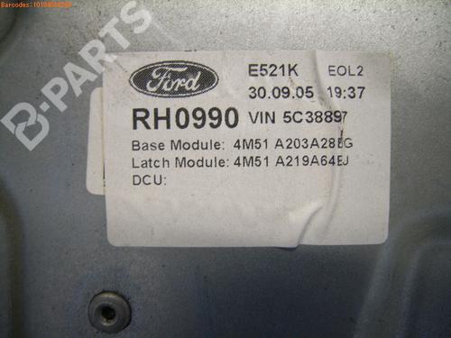 Front right window mechanism FORD FOCUS II Turnier (DA_, FFS, DS) 1.6 TDCi | BP286210C23 