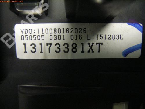 Kombinert Instrument OPEL MERIVA A MPV (X03) 1.7 CDTI (E75) | BP970900C47 