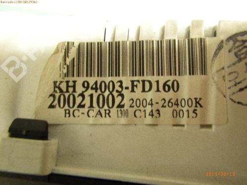 Instrument cluster KIA RIO I Hatchback (DC) 1.5 16V | BP971164C47 