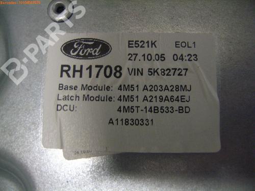 Front right window mechanism FORD FOCUS II (DA_, HCP, DP) 1.8 TDCi | BP287351C23 