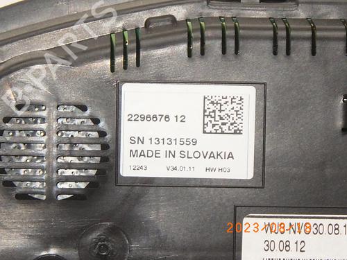 Instrument cluster VW POLO V (6R1, 6C1) 1.4 (6R1) | BP14976777C47 
