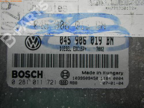 Used Engine control unit (ECU) VW FOX Hatchback (5Z1, 5Z3, 5Z4) 1.4 TDI (70 hp) 288044