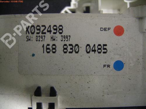 Climate control MERCEDES-BENZ A-CLASS (W168) A 160 (168.033, 168.133) | BP972430I5 