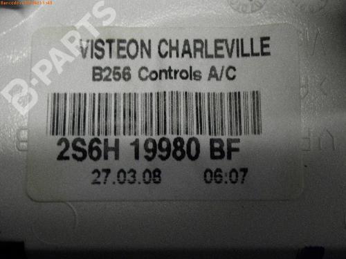 Climate control FORD FIESTA V (JH_, JD_) 1.3 | BP972488I5 