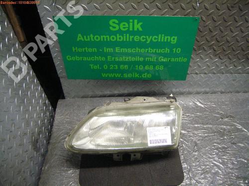 Used Left headlight RENAULT ESPACE III (JE0_) 2.2 12V TD (JE0E, JE0H, JE0P) (113 hp) 288582