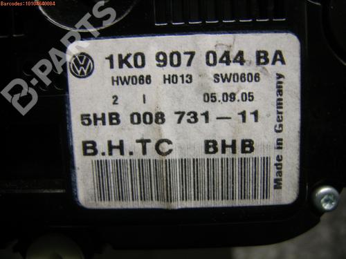 Climate control VW GOLF PLUS V (5M1, 521) 1.6 | BP973186I5 