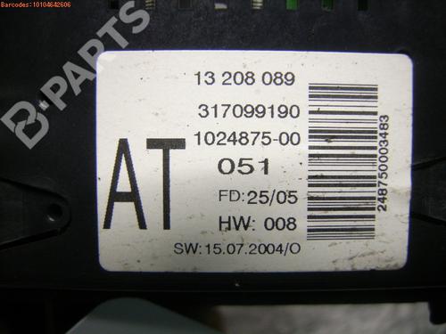Display monitor OPEL ASTRA H Estate (A04) 1.6 (L35) | BP973303C48 