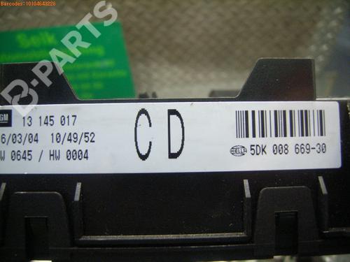 Fuse box OPEL ASTRA H (A04) 1.4 (L48) | BP973317E1 