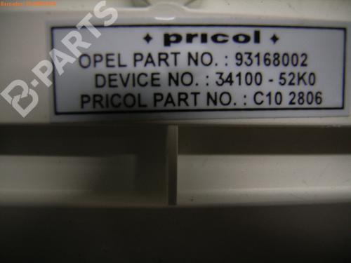 Instrument cluster OPEL AGILA (B) (H08) 1.0 (F68) | BP973667C47 